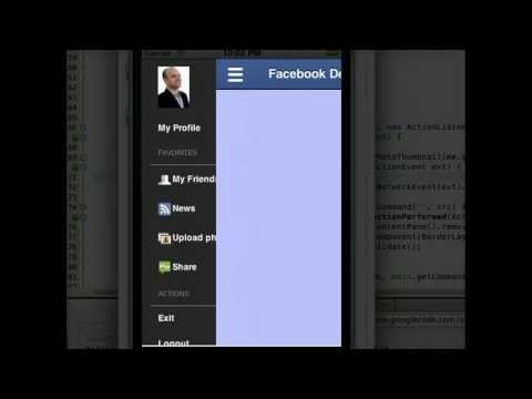 Hamburger Sidemenu